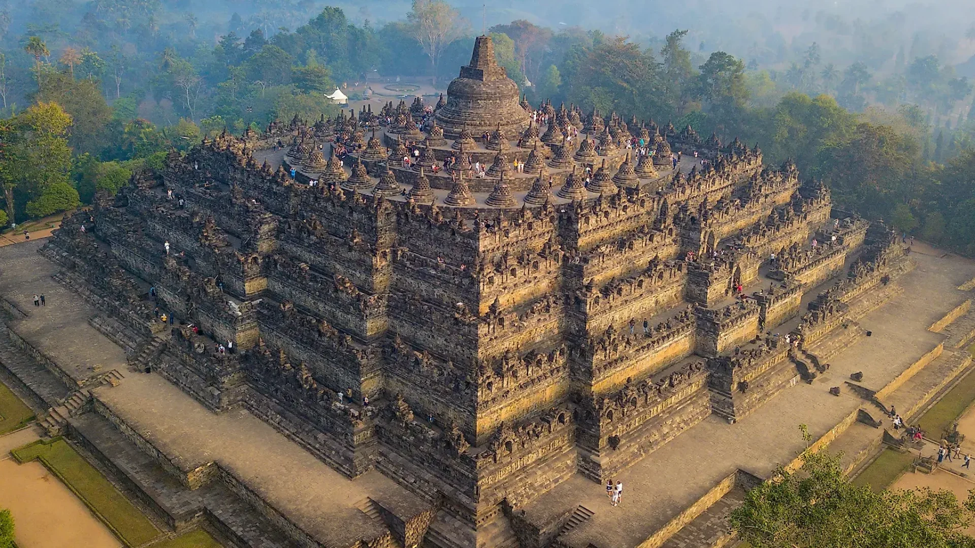 Borobudur Temple in Indonesia Visa