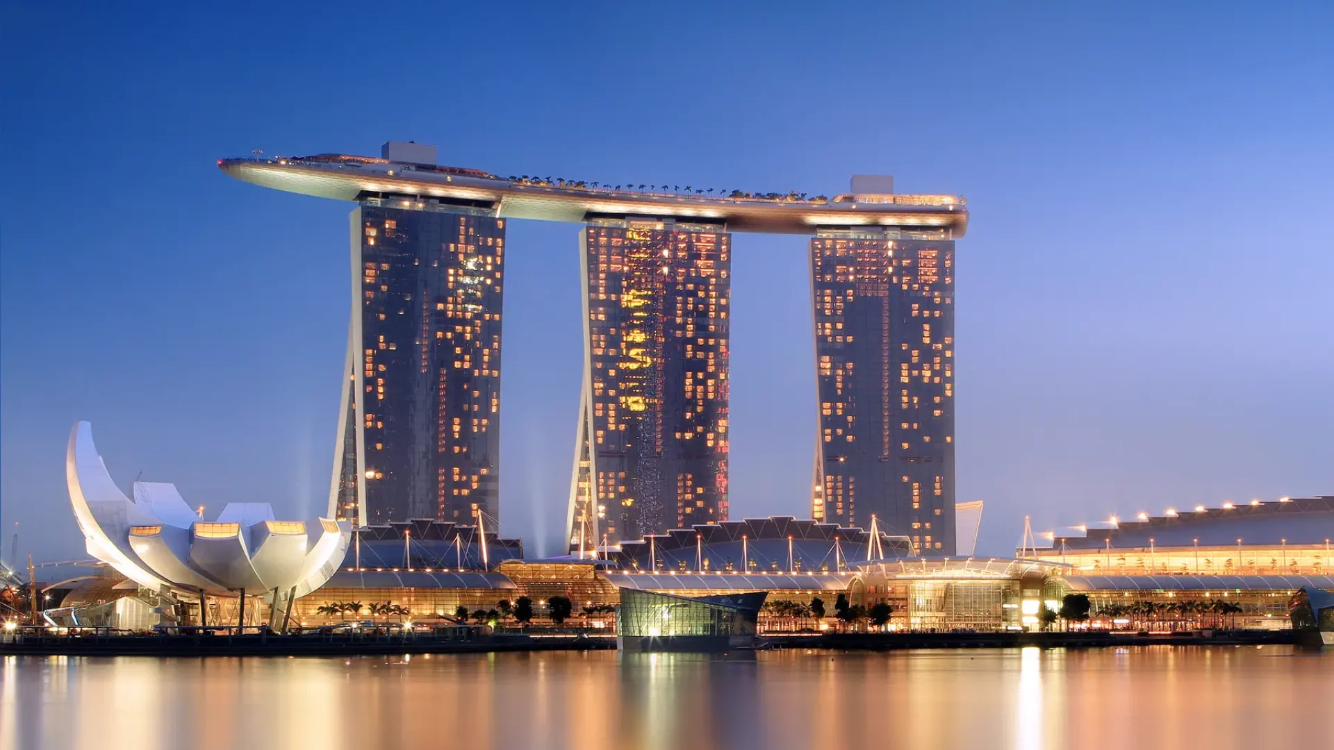 Marina Bay Sands tourist places in Singapore Visa