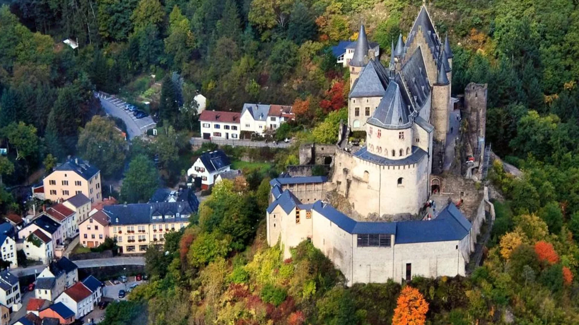 Vianden Castle in Luxembourg Visa